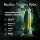 Rithen Reptilian Thrusting Silicone Vibrating Dildo With Remote By Tentra