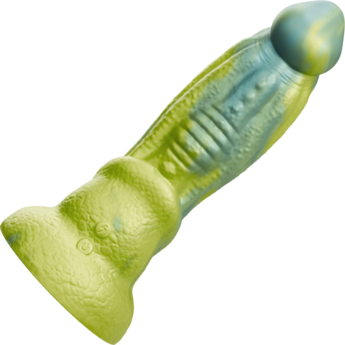 Rithen Reptilian Thrusting Silicone Vibrating Dildo With Remote By Tentra