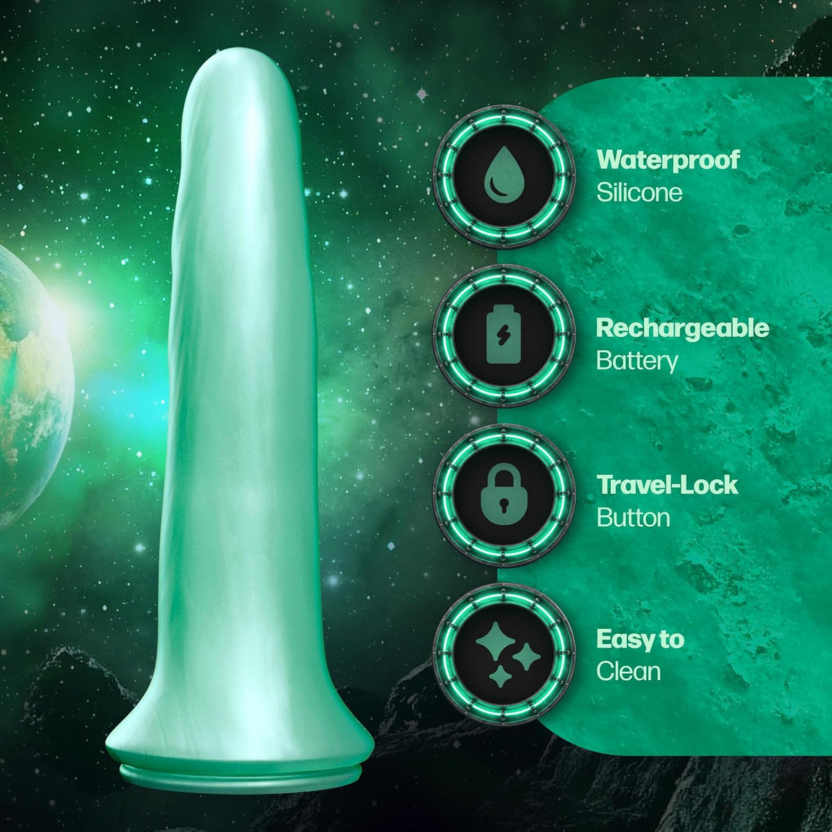 Prantis Alien Finger Thrusting & Vibrating Dildo With Remote By Tentra