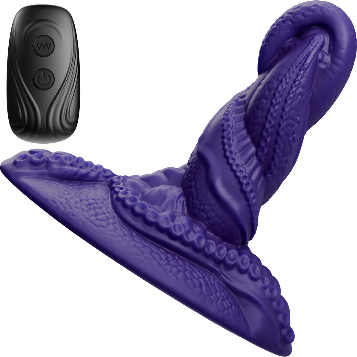 Twyss Twisted Tentacles Vibrating Silicone Grinder With Remote By Tentra
