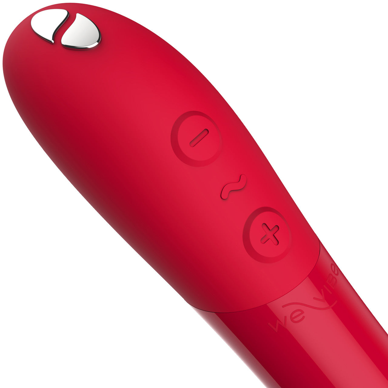 Tango X By We-Vibe Powerful Waterproof Discreet Bullet Vibrator - Cherry Red