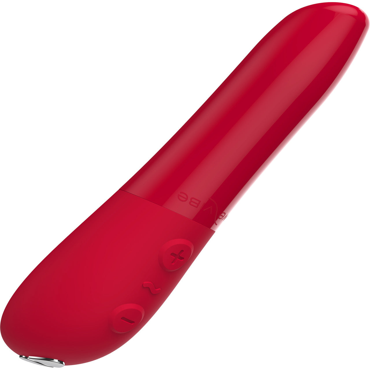 Tango X By We-Vibe Powerful Waterproof Discreet Bullet Vibrator - Cherry Red