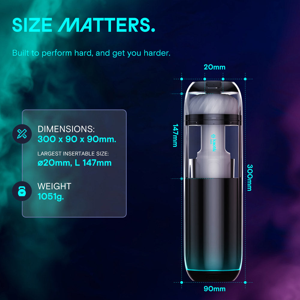 Kaotik Labs The Cocoon App Enabled Throbbing Warming Penis Masturbator