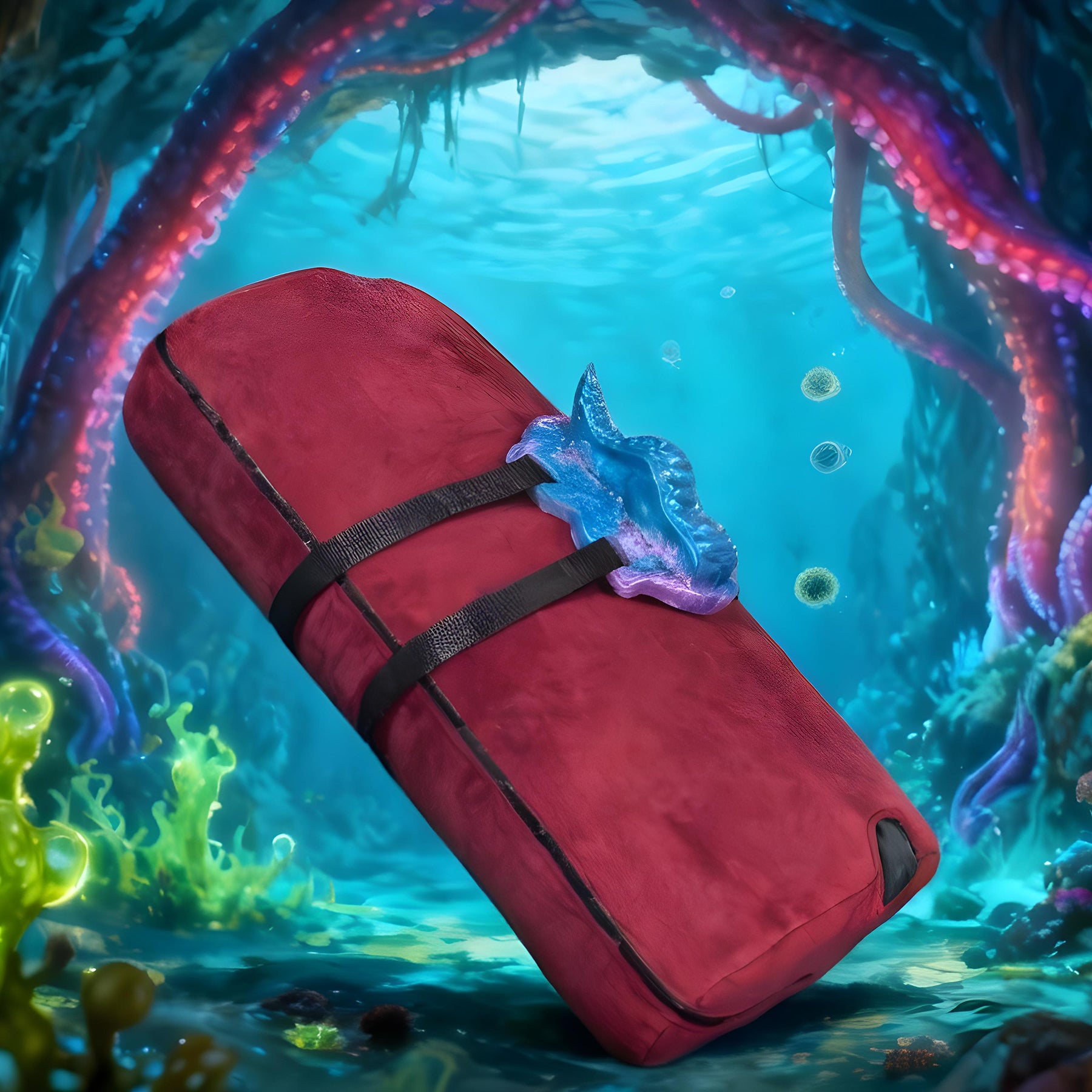 Uncover Creations The Tentacle Grinder II Silicone Grinding Toy - Summer Skies