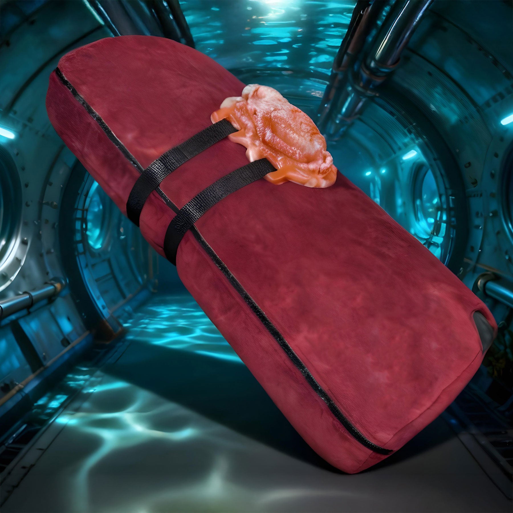 Uncover Creations The Tentacle Grinder Silicone Grinding Toy - Marble Firelight