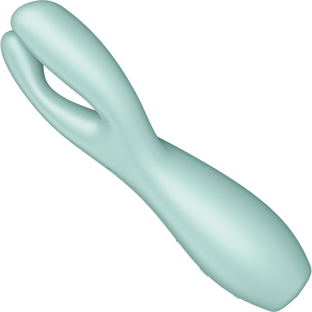 Satisfyer Threesome 3 Rechargeable Waterproof 12-Function Dual Stimulation Vibrator - Mint