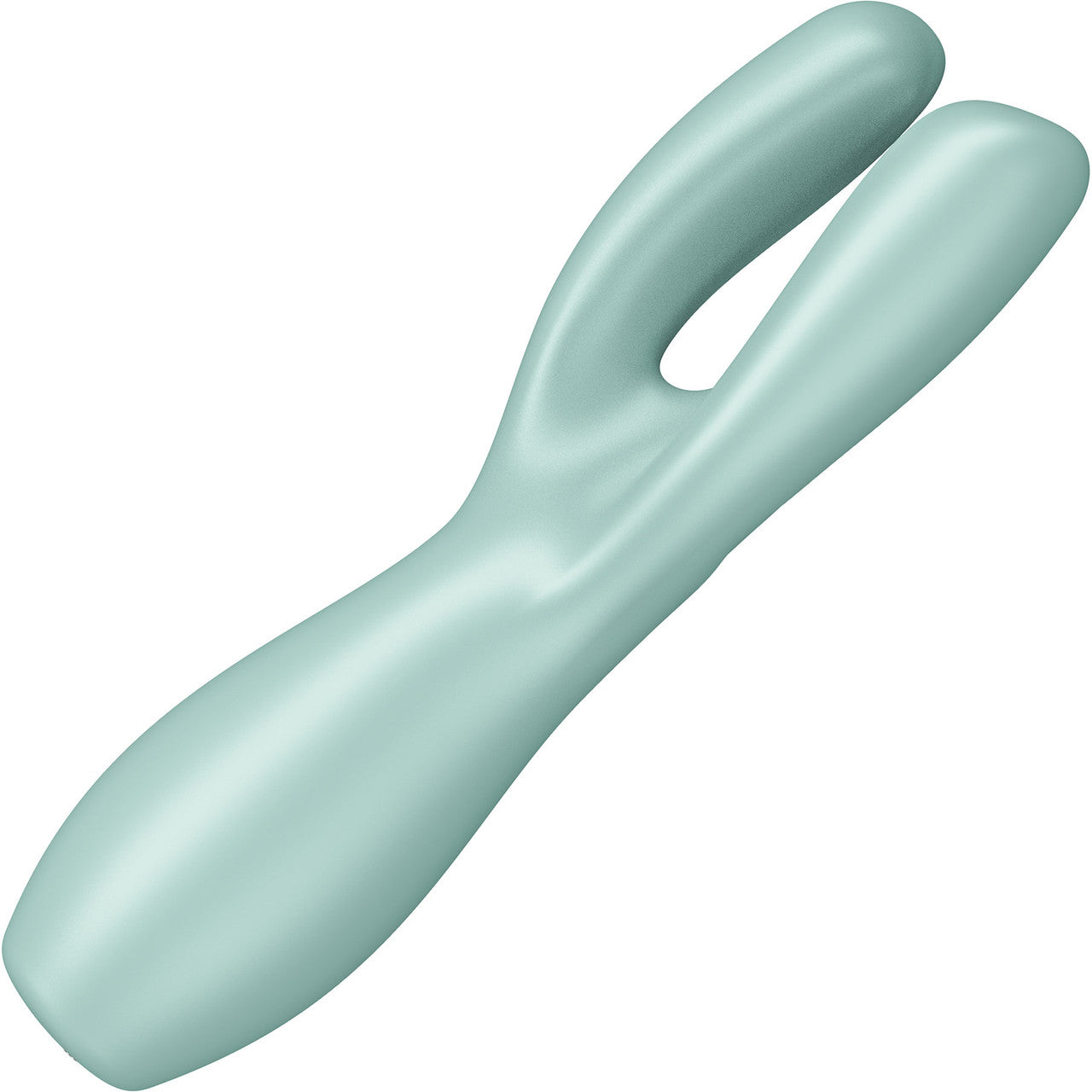 Satisfyer Threesome 3 Rechargeable Waterproof 12-Function Dual Stimulation Vibrator - Mint