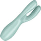 Satisfyer Threesome 3 Rechargeable Waterproof 12-Function Dual Stimulation Vibrator - Mint