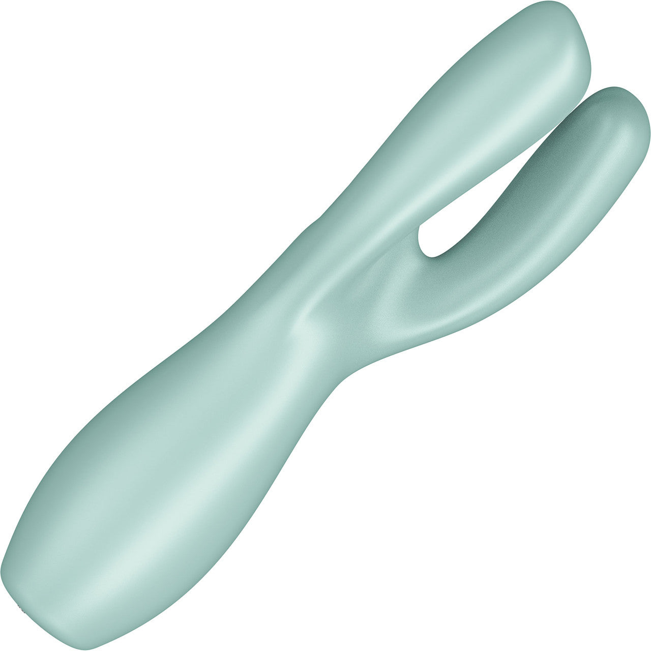 Satisfyer Threesome 3 Rechargeable Waterproof 12-Function Dual Stimulation Vibrator - Mint