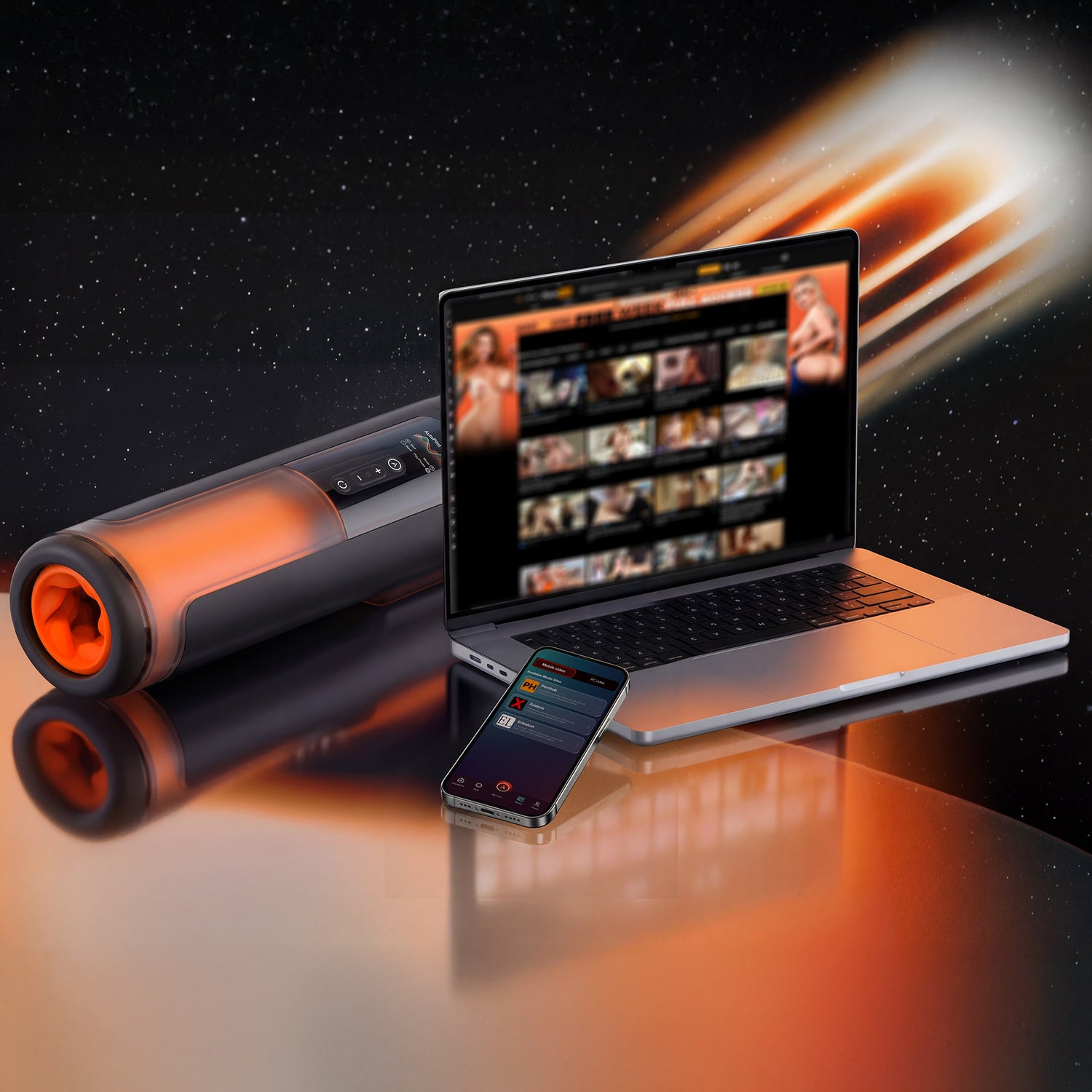 Arcwave Thruster Stroking & Rotating Penis Masturbator - Lifestyle