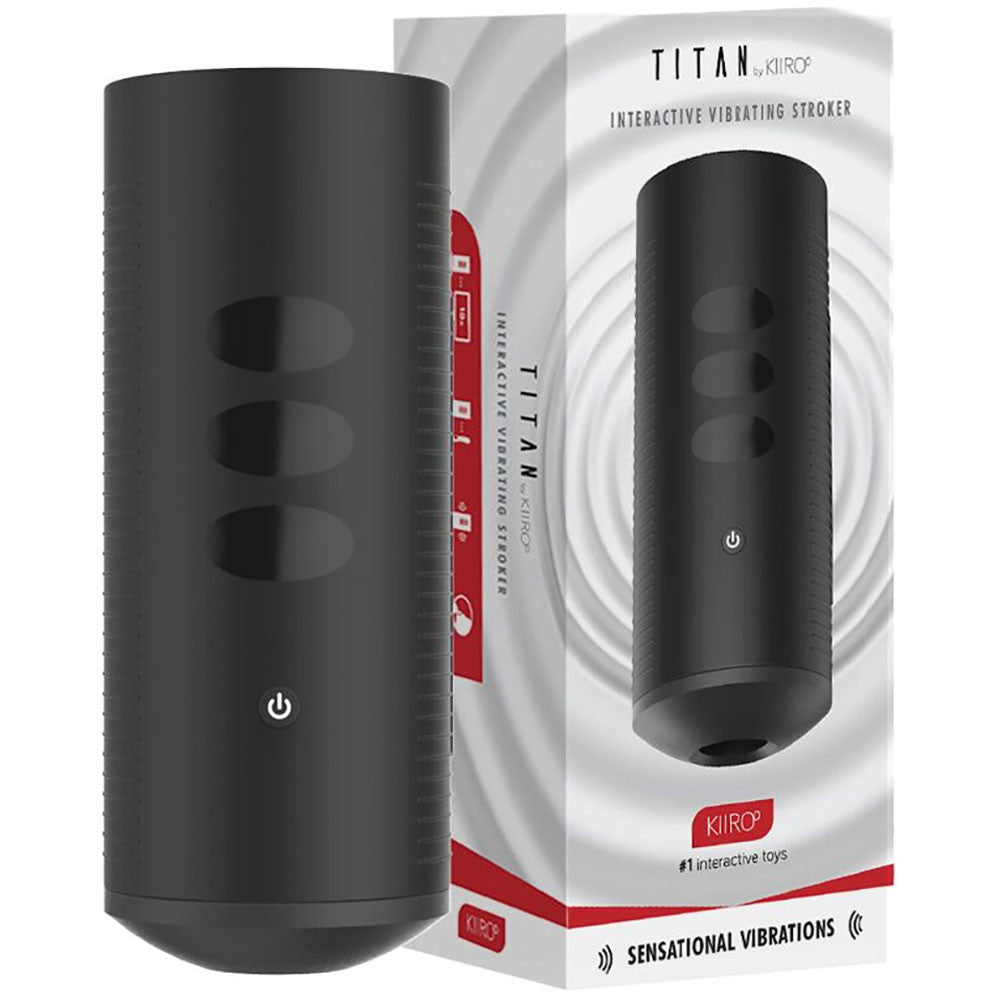 KIIROO TITAN Interactive Vibrating Penis Masturbator