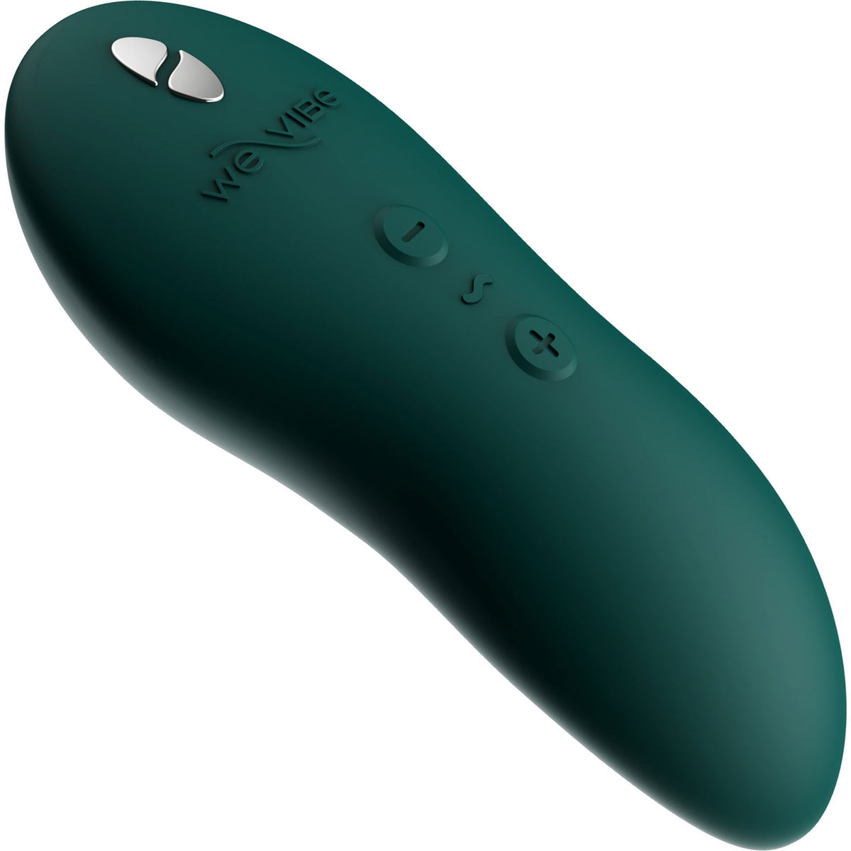 Touch X By We-Vibe Waterproof Rechargeable Silicone Lay-On Vibrator - Green  Velvet
