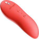 Touch X By We-Vibe Waterproof Rechargeable Silicone Lay-On Vibrator - Crave Coral