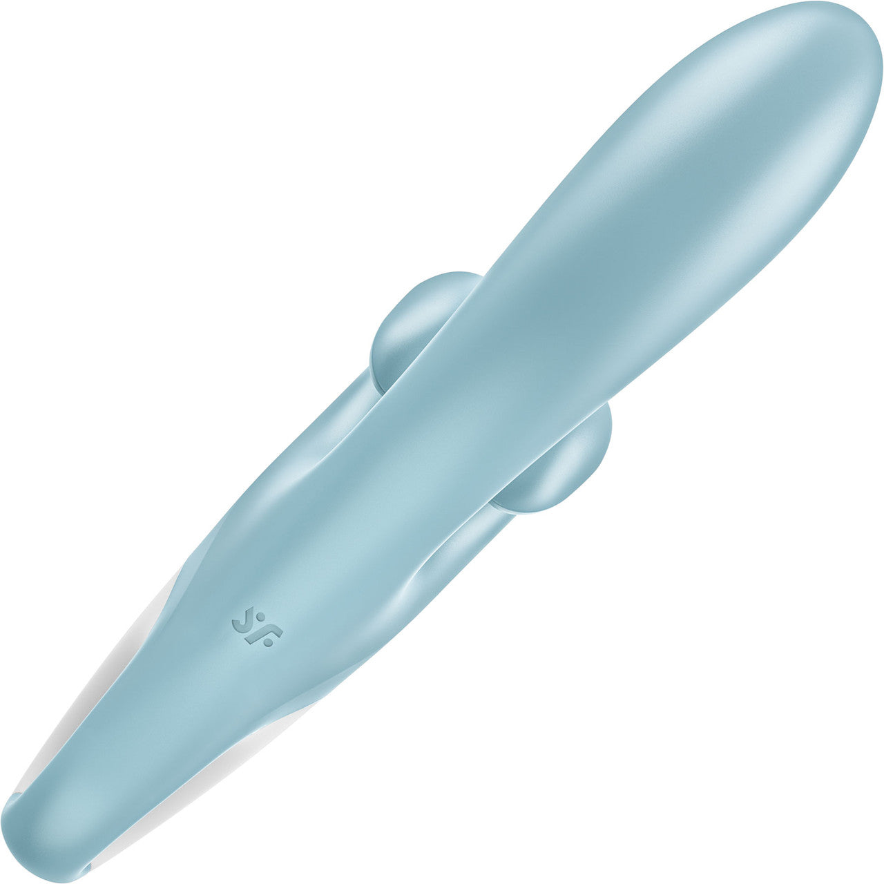 Satisfyer Touch Me Silicone Rechargeable Flexible Dual Stimulation Vibrator - Blue