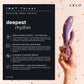 LELO INA™ Thrust Dual-Action Thrusting Vibrating Massager - Infographic