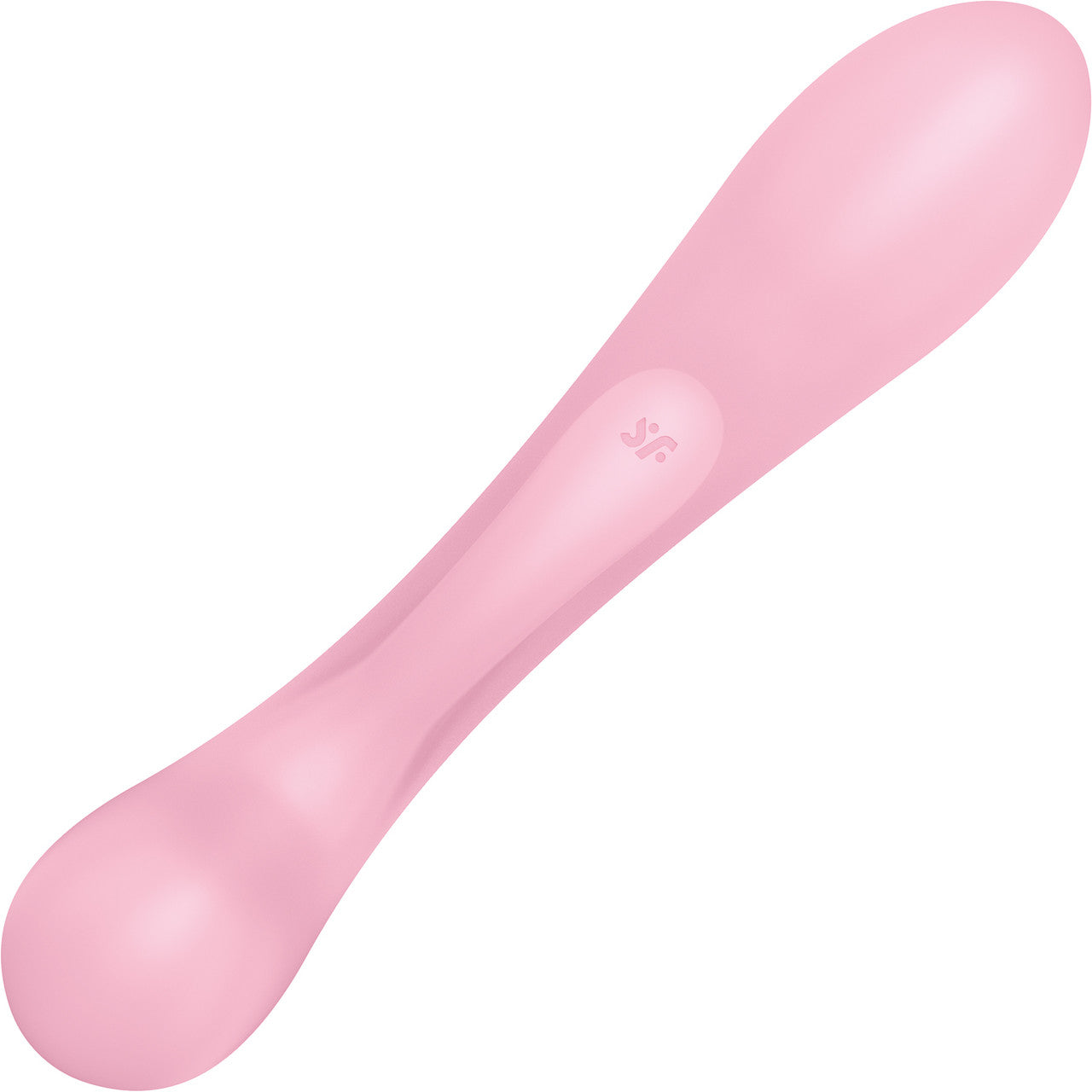 Satisfyer Triple Oh Silicone Combination Dual Stimulation & Wand Style Vibrator - Pink