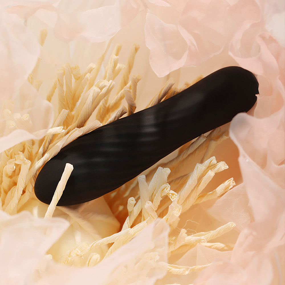 SVAKOM Tulip Rechargeable Waterproof Silicone Powerful Bullet Vibrator - Black