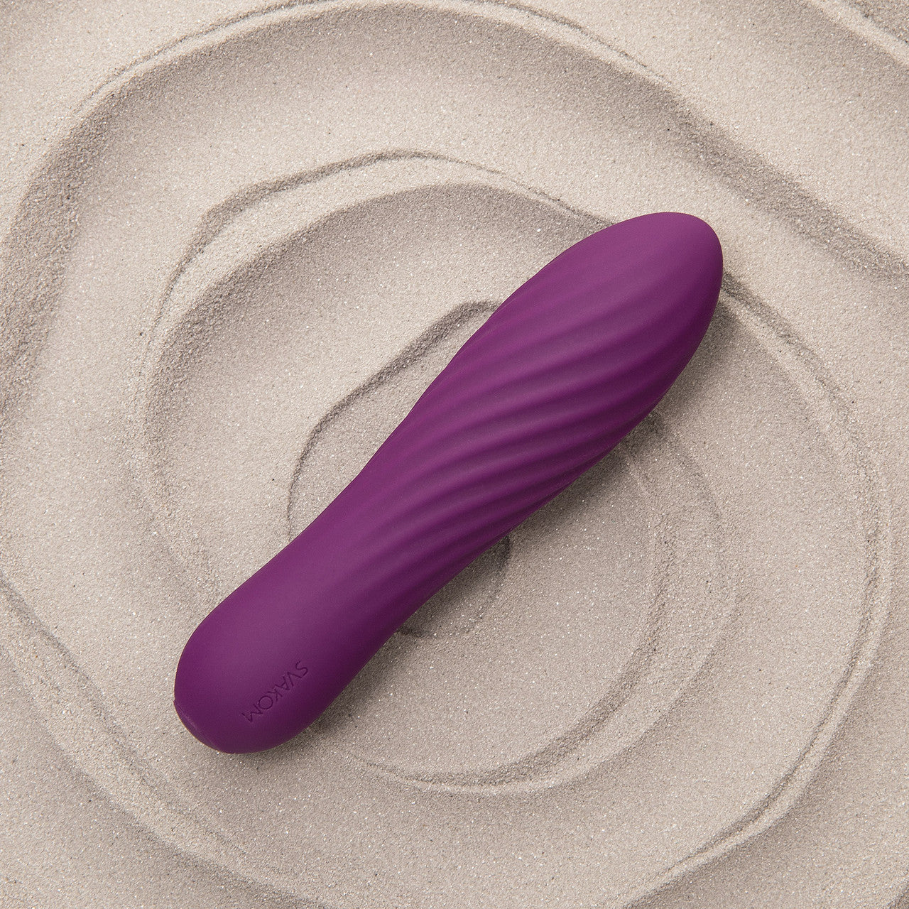 SVAKOM Tulip Rechargeable Waterproof Silicone Powerful Bullet Vibrator - Violet