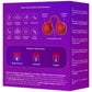 SVibe Snail Twinn Silicone Clitoral Vibrator - Cherry