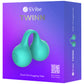 SVibe Snail Twinn Silicone Clitoral Vibrator - Tiffany