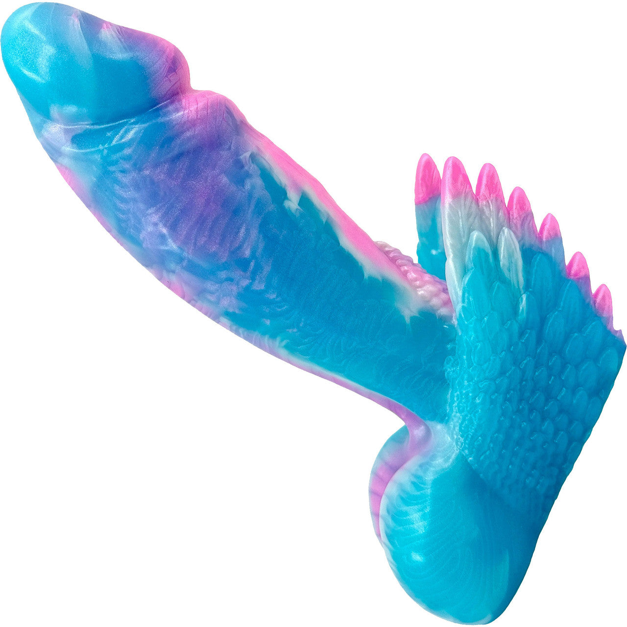 The Fascinus 8.25" Silicone Realistic Winged Fantasy Dildo By Uberrime - South Beach