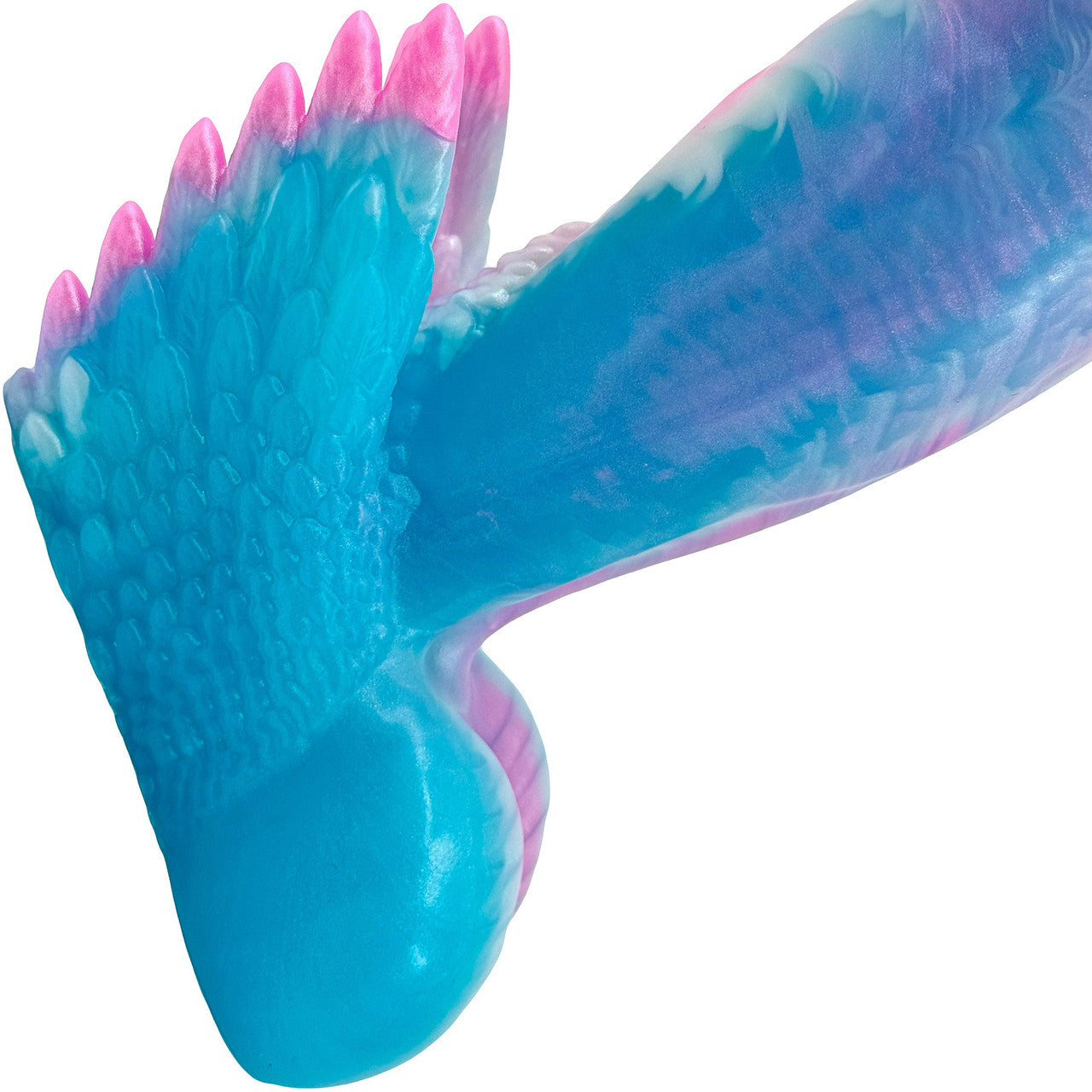 The Fascinus 8.25" Silicone Realistic Winged Fantasy Dildo By Uberrime - South Beach