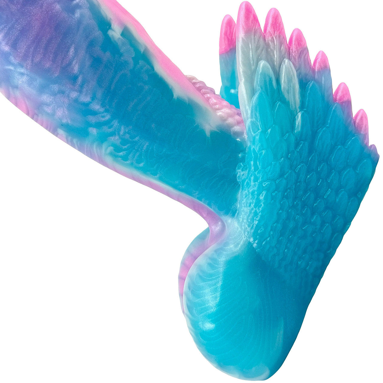 The Fascinus 8.25" Silicone Realistic Winged Fantasy Dildo By Uberrime - South Beach