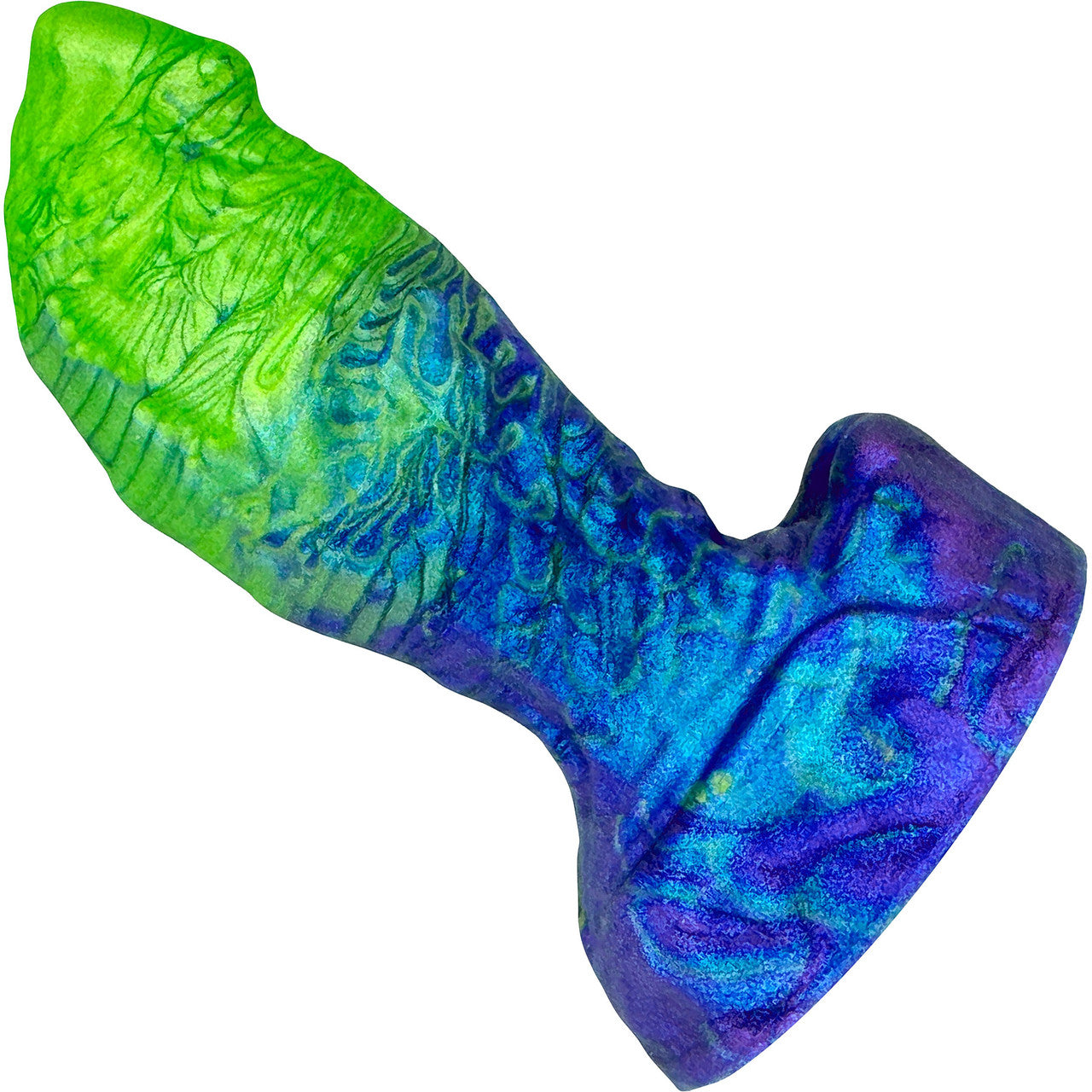 The Fugu 3.8" Small Silicone Vaginal & Butt Plug By Uberrime - Aqueous