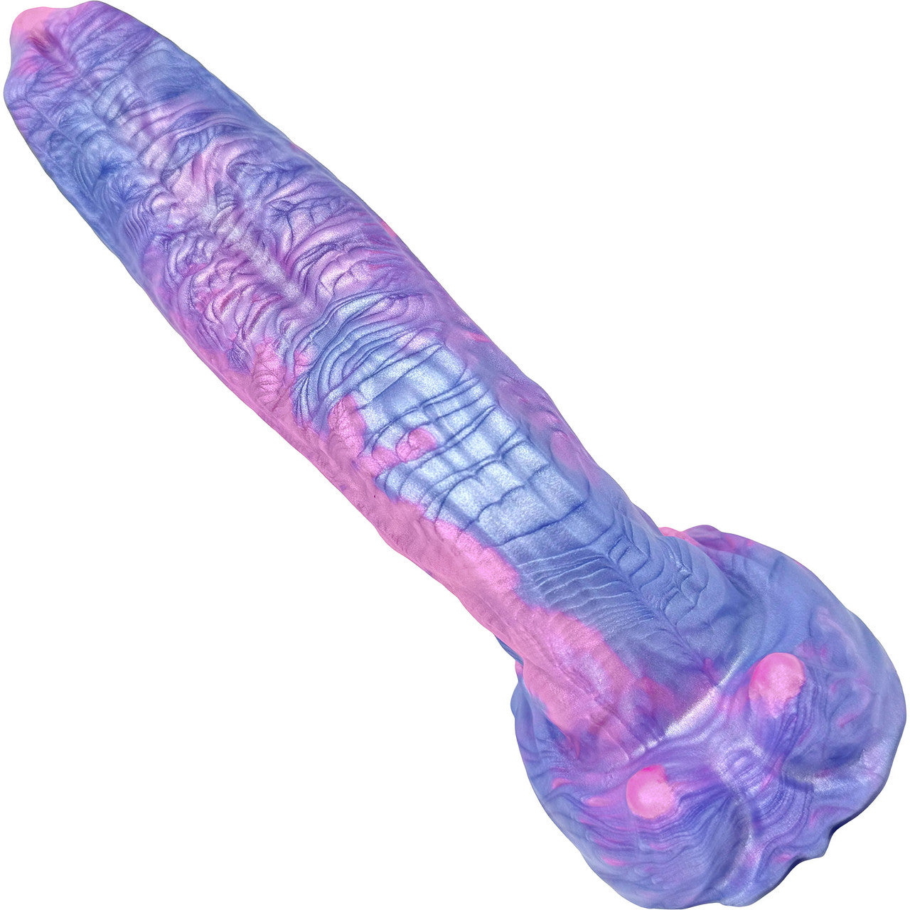 The Machina Biomechanical Alien 7" Silicone Fantasy Dildo By Uberrime - Pink Pony