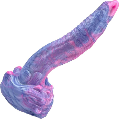 The Machina Biomechanical Alien 7" Silicone Fantasy Dildo By Uberrime - Pink Pony