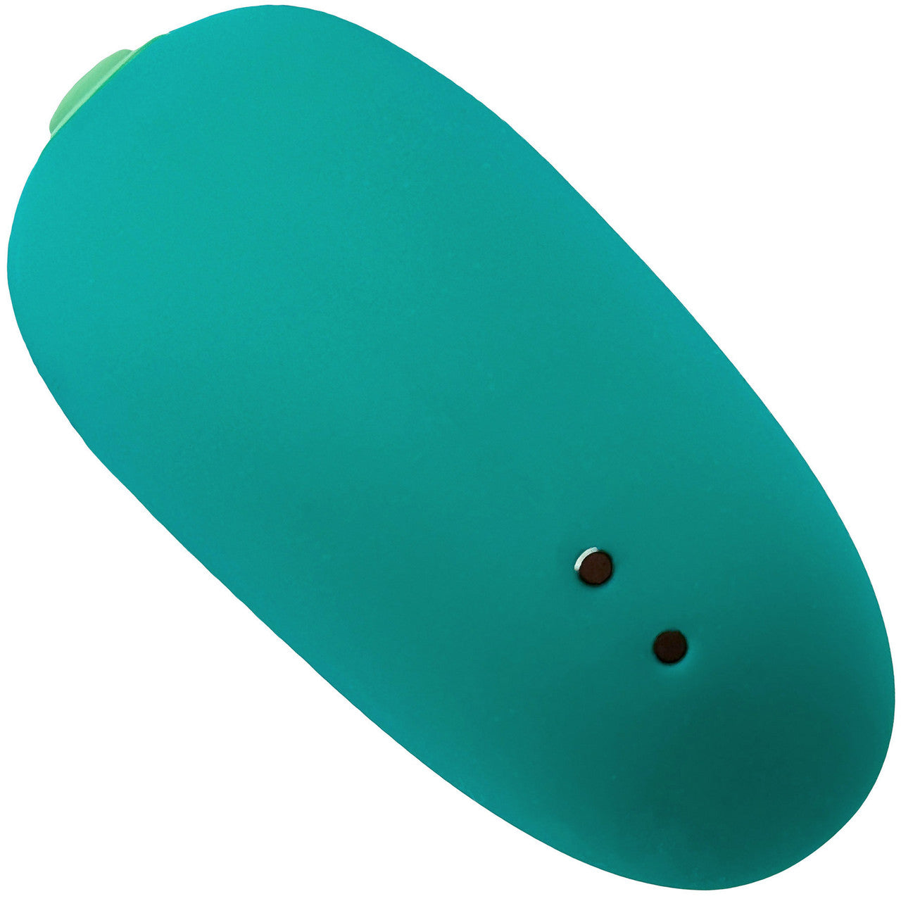 Unbound Puff Rechargeable Waterproof Silicone Pressure Wave Clitoral Stimulator - Mint & Sea