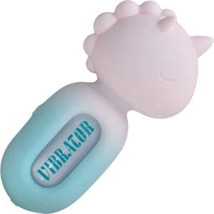 Rumbly Unicorn Rechargeable Waterproof Mini Wand Vibrator By Pleasure Engine