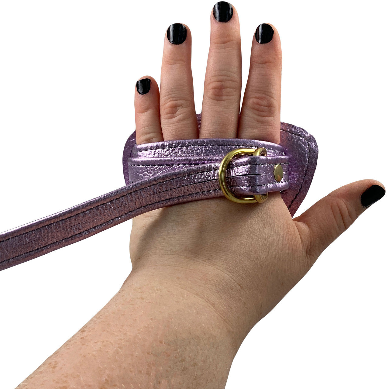 Hand Harness Leather Strap-On By Unicorn Collaborators - Lavender