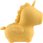 Unihorn Bean Blossom Flicking Silicone Clitoral Vibrator - Yellow