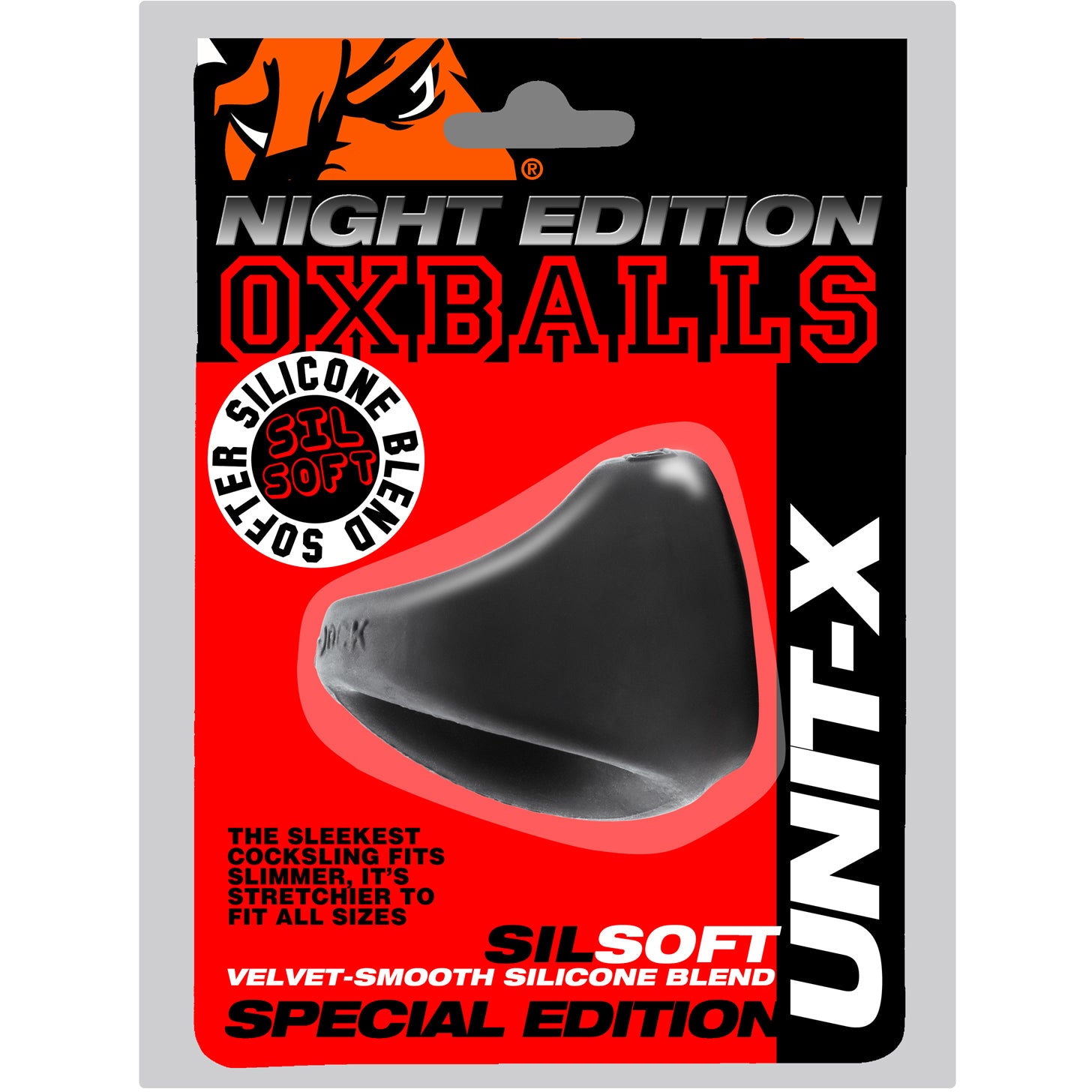 Oxballs Unit-X Cock Sling - Night Edition