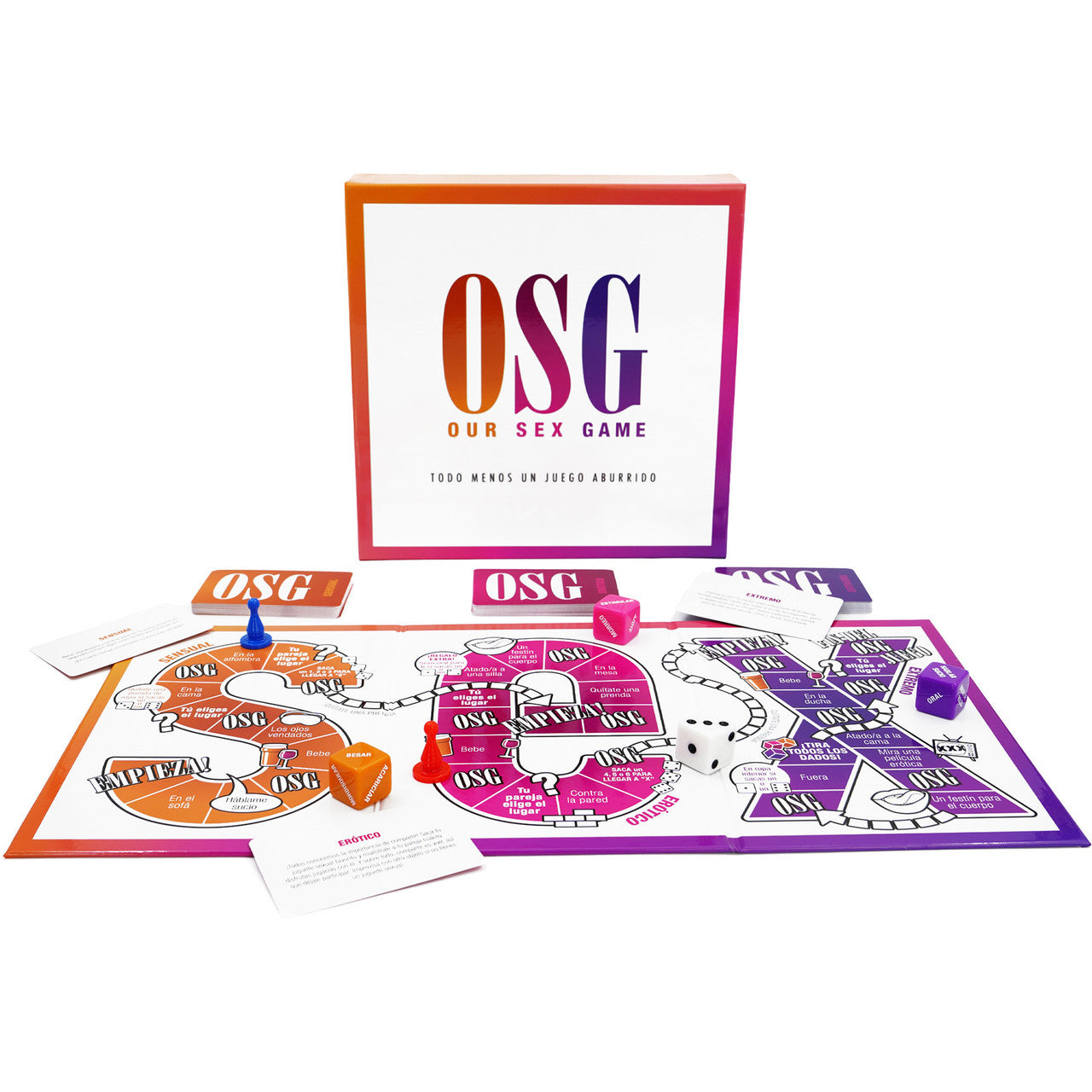 Our Sex Game - A Board Game, Spanish Edition