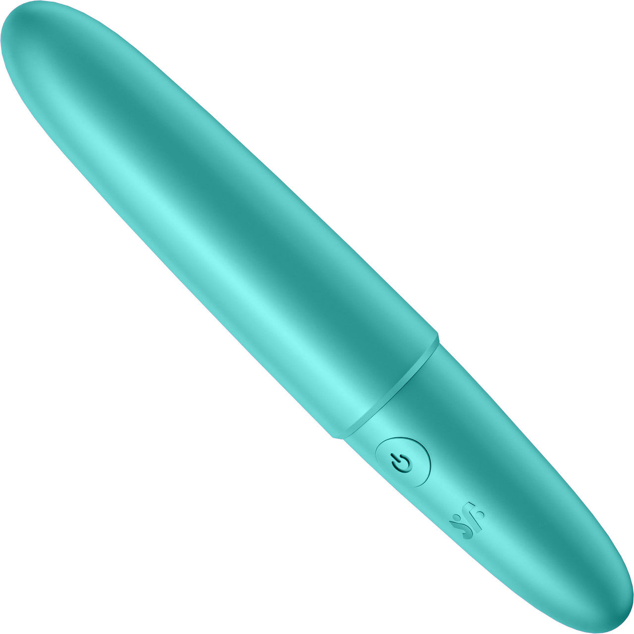 Satisfyer Ultra Power Bullet 6 Silicone Rechargeable Waterproof Bullet Vibrator - Turquoise