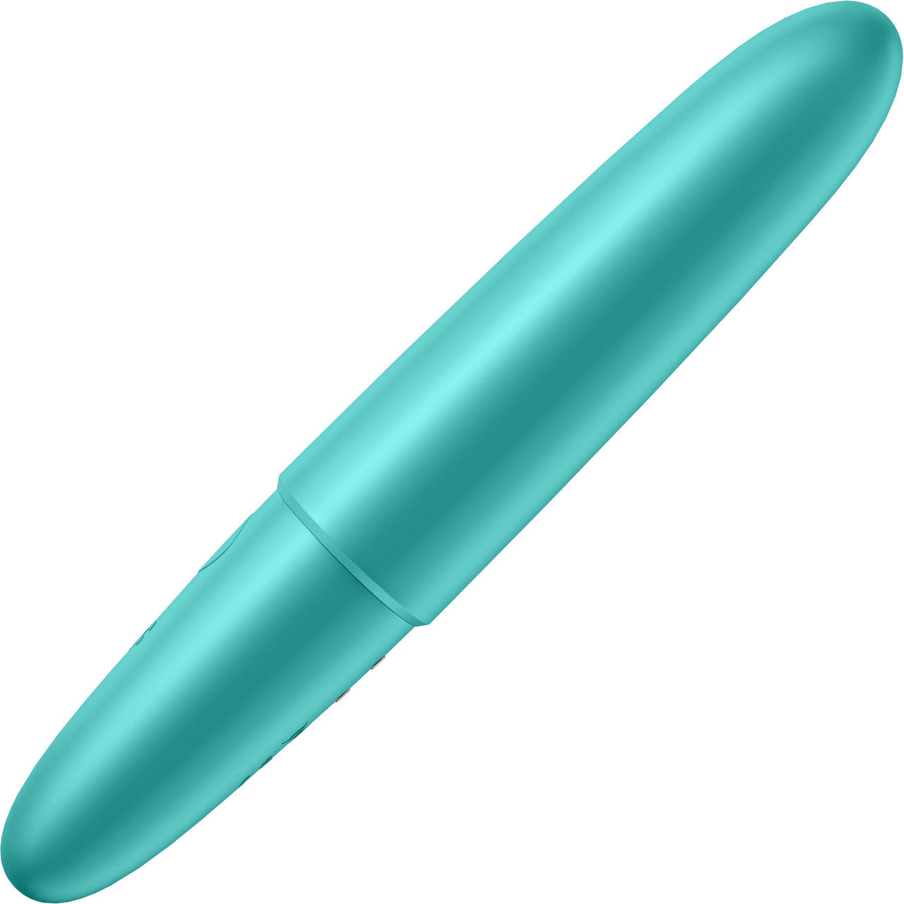 Satisfyer Ultra Power Bullet 6 Silicone Rechargeable Waterproof Bullet Vibrator - Turquoise