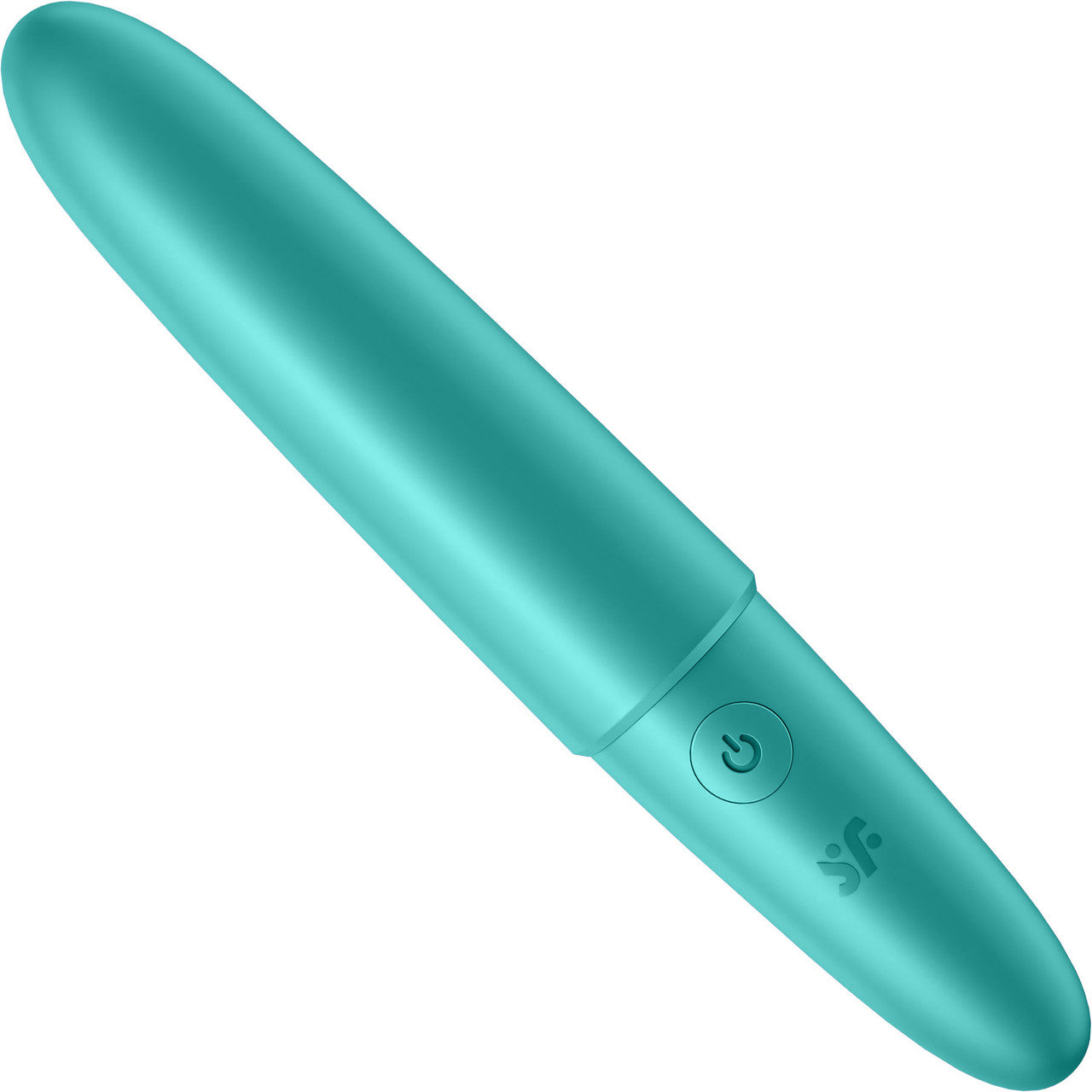 Satisfyer Ultra Power Bullet 6 Silicone Rechargeable Waterproof Bullet Vibrator - Turquoise