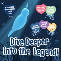 Unihorn Of The Sea Neigh Mo The Narwhal Silicone Clitoral Vibrator