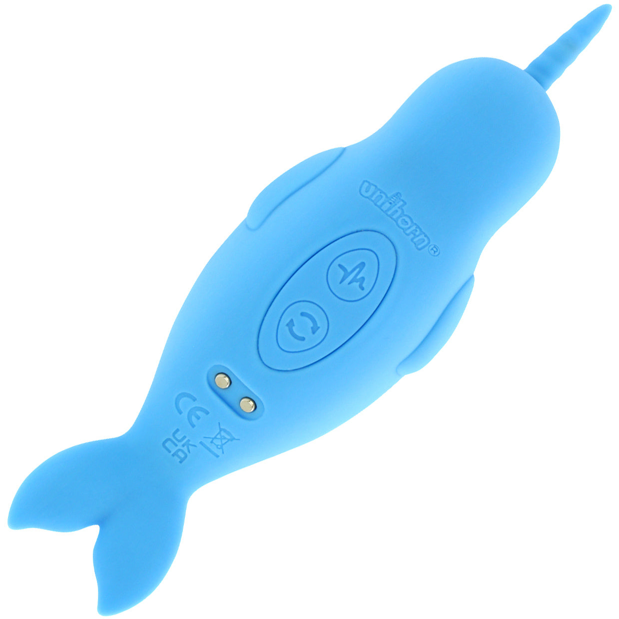 Unihorn Of The Sea Neigh Mo The Narwhal Silicone Clitoral Vibrator