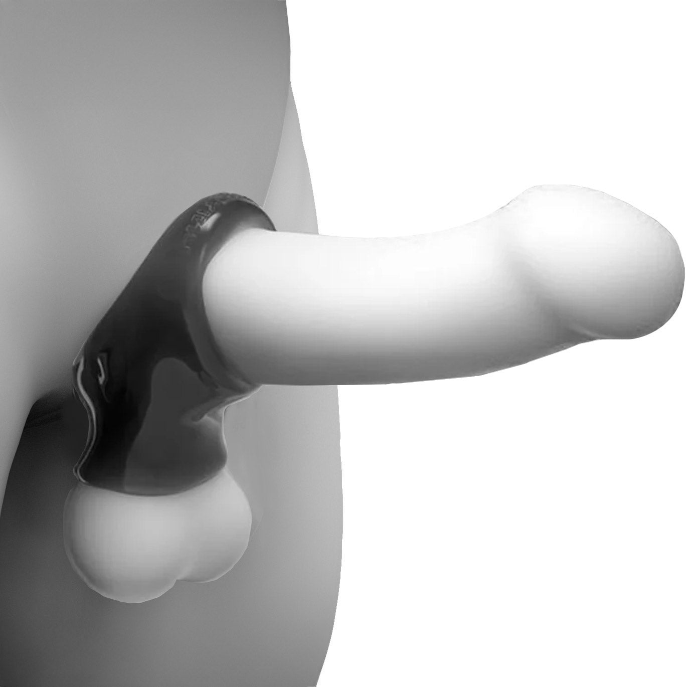 Oxballs Unit-X Cock Ring And Ball Stretcher - Night Edition