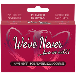 We've Never...But We Will - Couples Card Game