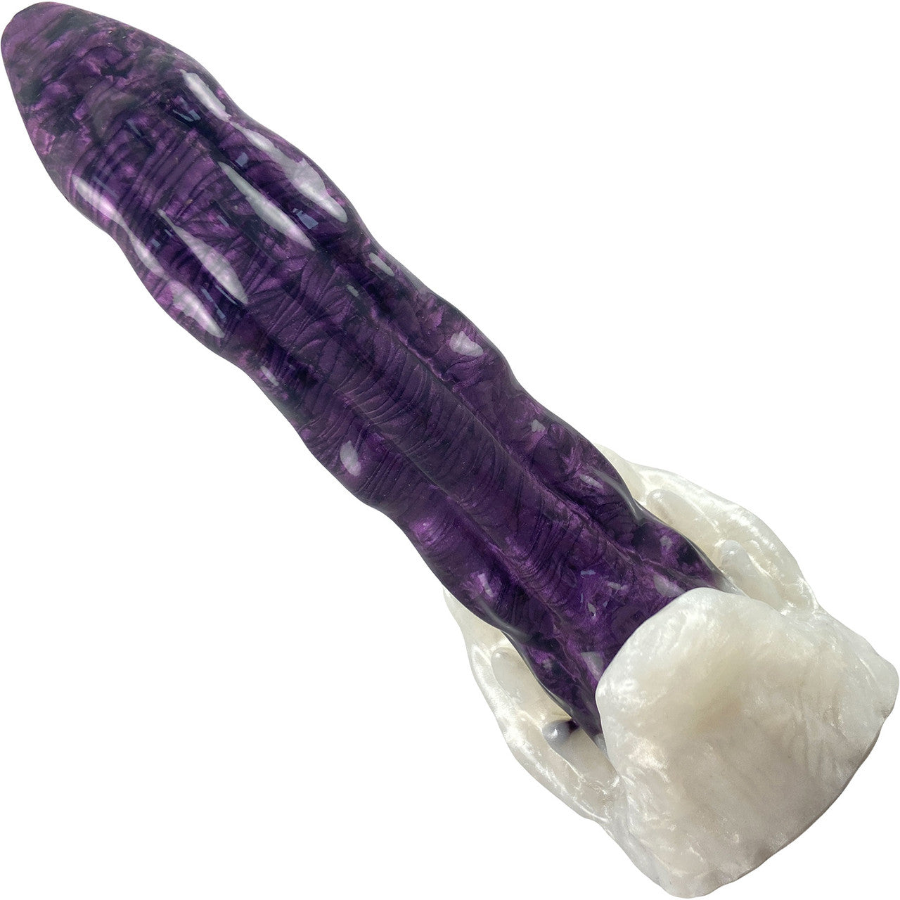 Deep Fantasies Venomaw Platinum Silicone Fantasy Dildo