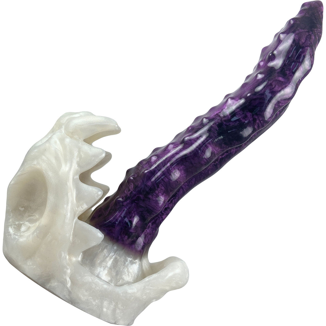 Deep Fantasies Venomaw Platinum Silicone Fantasy Dildo