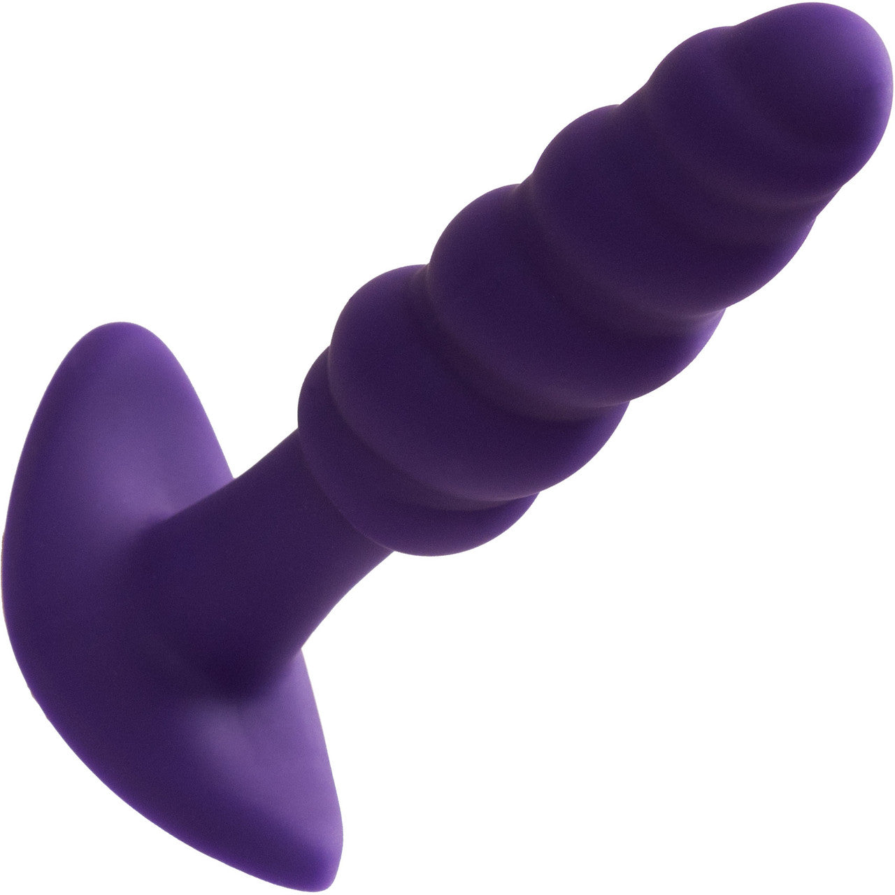 Twist Silicone Rechargeable Waterproof Anal Plug By VeDO - Deep Purple