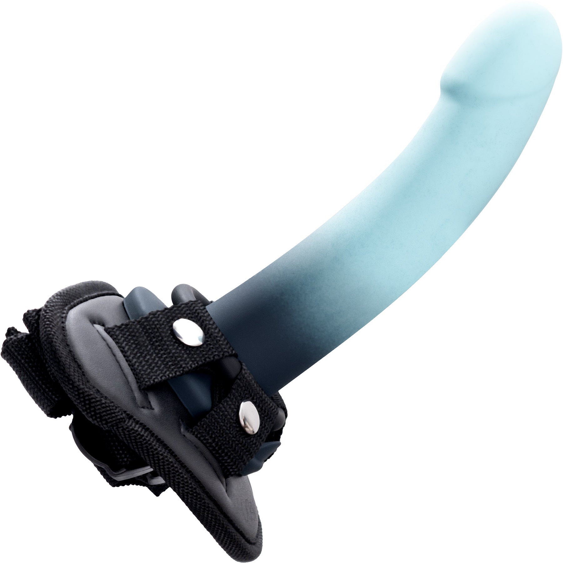 Duo Silicone Dildo Harness Kit By VeDO - Turquoise