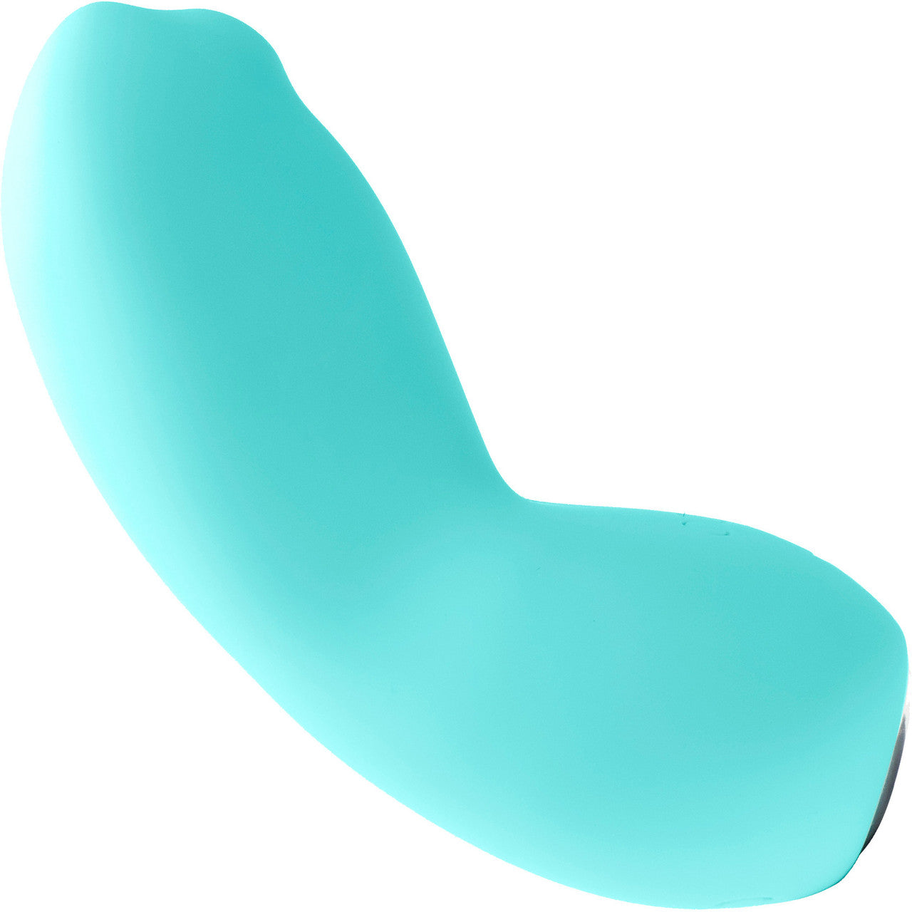 IZZY Lay-On Rechargeable Silicone Clitoral Vibrator by VeDO - Turquoise