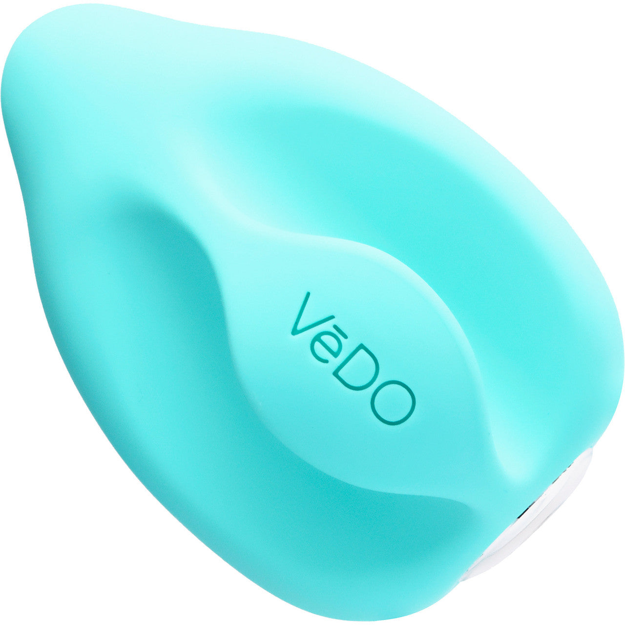 YUMI Rechargeable Silicone Clitoral Finger Vibrator by VeDO - Turquoise