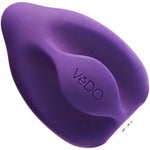 YUMI Rechargeable Silicone Clitoral Finger Vibrator by VeDO - Purple